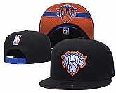 Knicks Team Logo Black Adjustable Hat GS,baseball caps,new era cap wholesale,wholesale hats